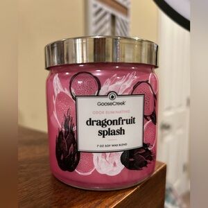 Goose Creek Brand Dragonfruit Splash Candle - Pink